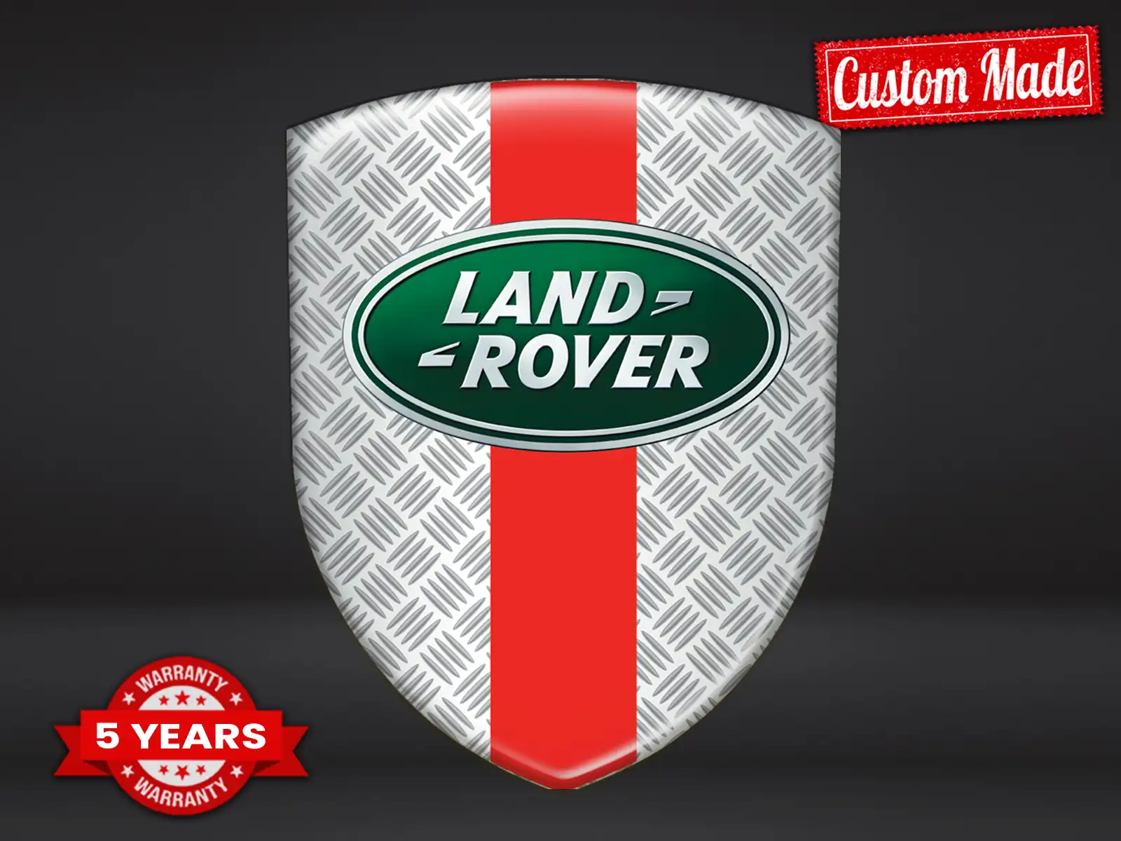 Land Rover Logosticker Hochwertig Minimal Design Personalisierbar